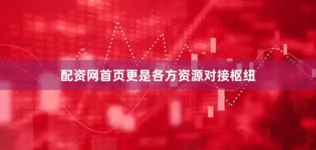 配资网首页更是各方资源对接枢纽
