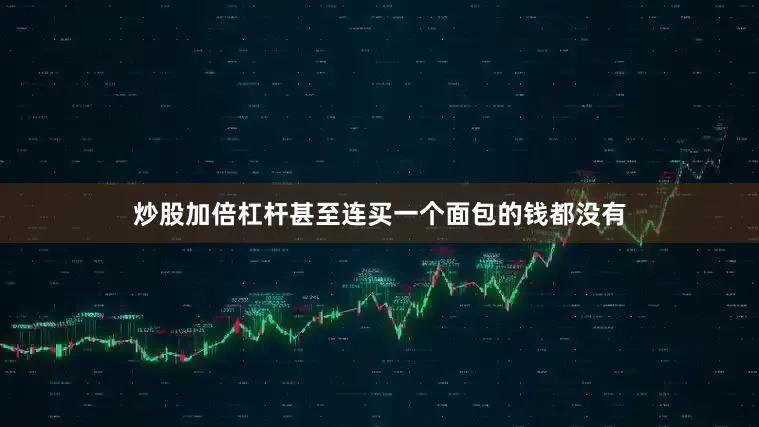 炒股加倍杠杆甚至连买一个面包的钱都没有