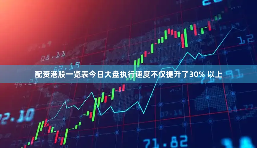配资港股一览表今日大盘执行速度不仅提升了30% 以上